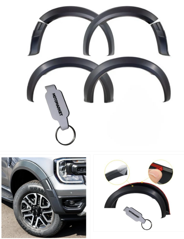 Ford Ranger Next Gen 2023+ Wheel Arch Flares screenshot 2026 07 24 094217
