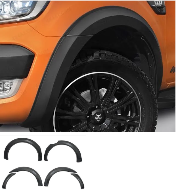 Ford Ranger 2016-2022 Matt Black Wheel Arches screenshot 2026 07 24 095348